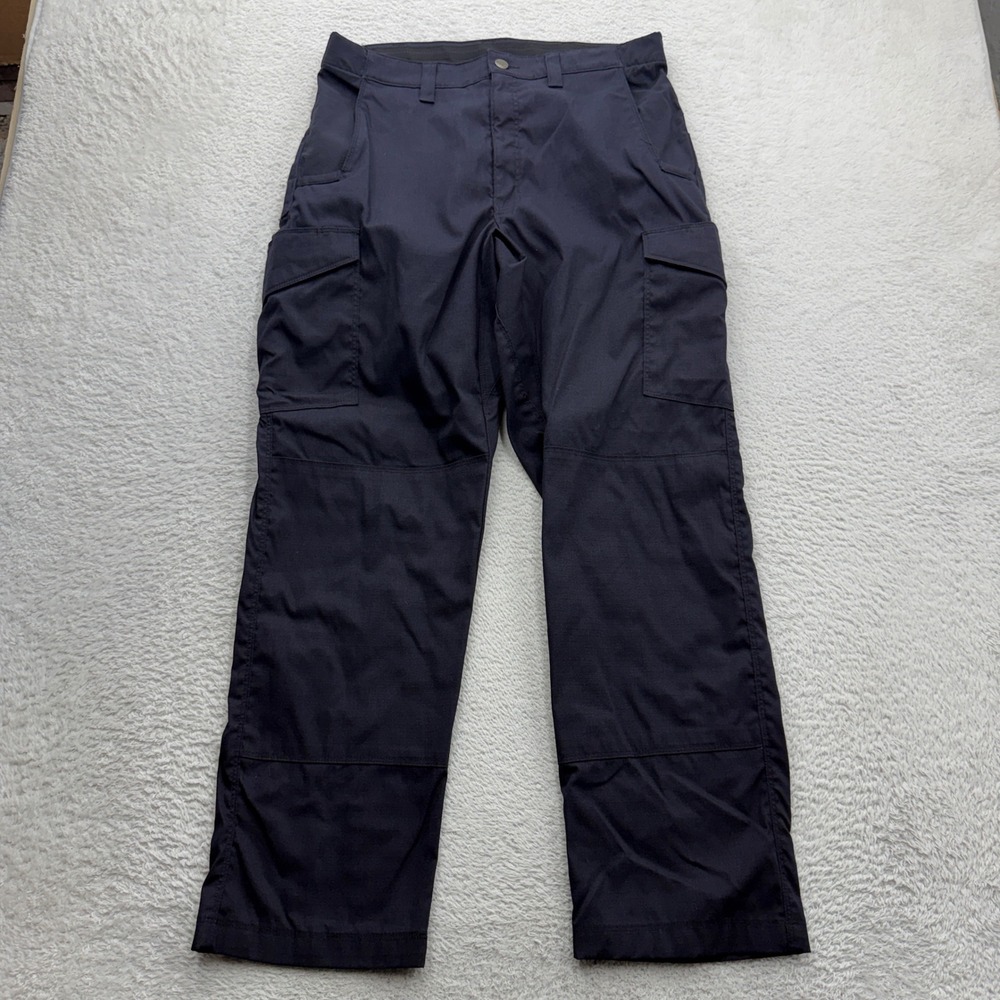 Vertx Mens Original Tactical Cargo Pants Navy Blue Ripstop 33x30 X1 CU2382